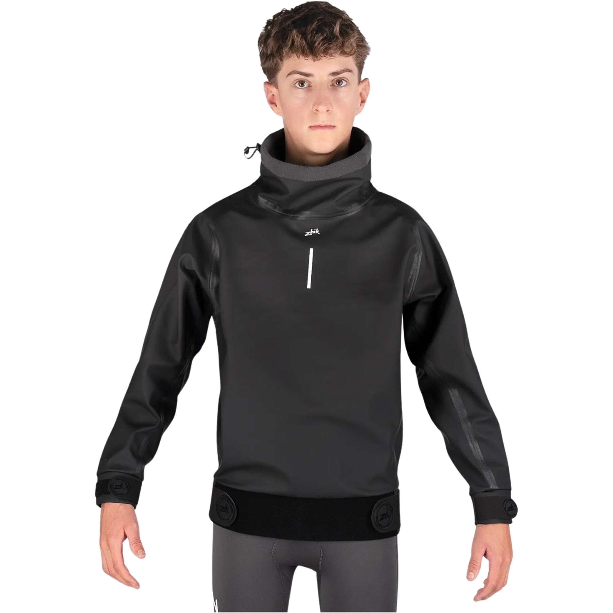 2024 Zhik Youth Aqua Smock SMK0005 Black Sailing Sailing Yacht
